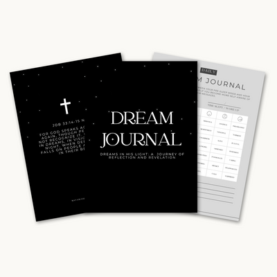 Dream Journal (Black/Stars)
